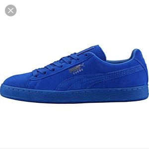 puma royal blue shoes